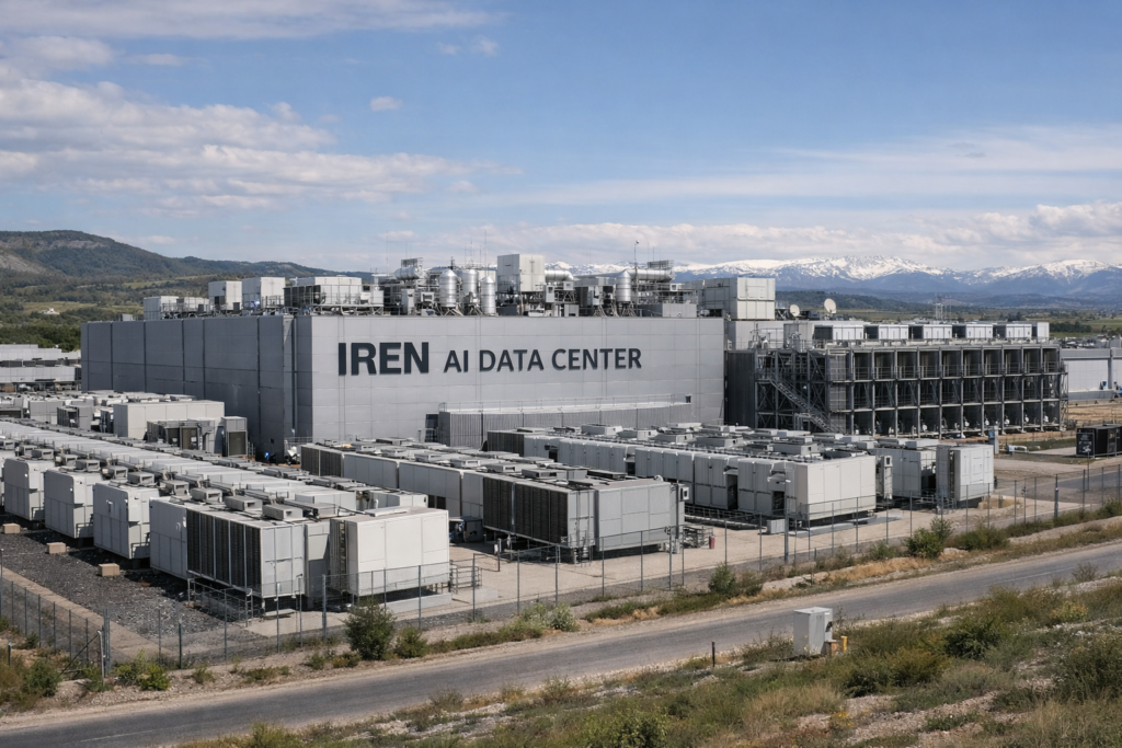 IREN stock falls as the Nvidia-backed neocloud company hits a key milestone