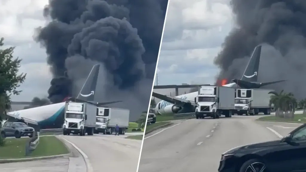 Live Updates: 5 dead, 5 injured after Amazon cargo plane overruns runway at MIA, sheriff says